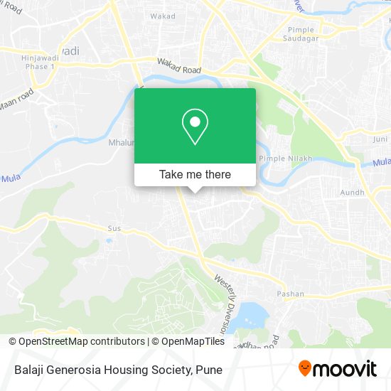 Balaji Generosia Housing Society map