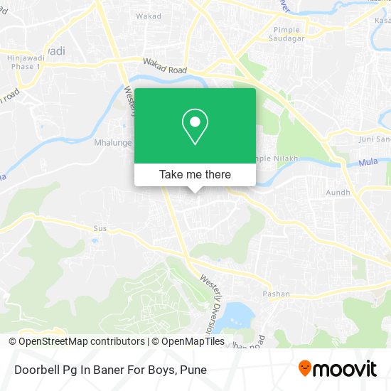 Doorbell Pg In Baner For Boys map