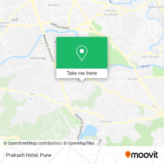 Prakash Hotel map