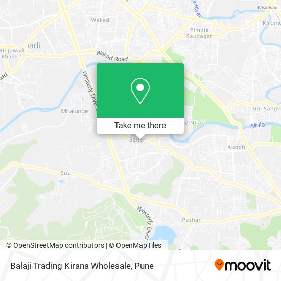 Balaji Trading Kirana Wholesale map