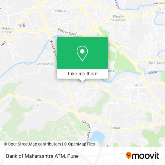 Bank of Maharashtra ATM map