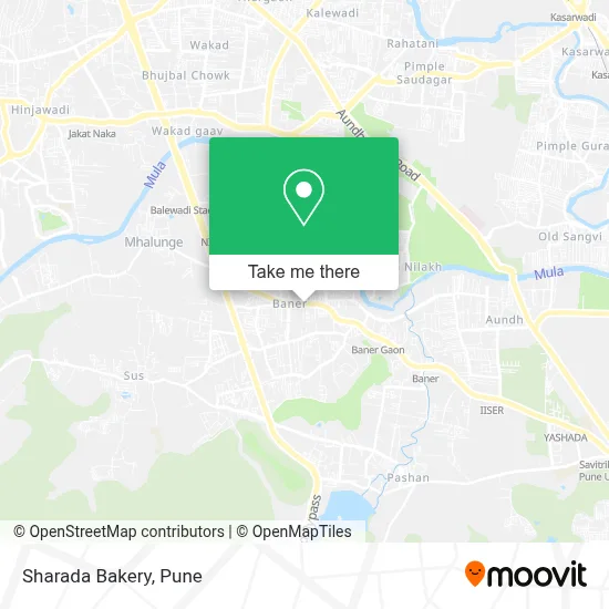 Sharada Bakery map