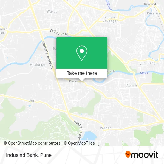 Indusind Bank map