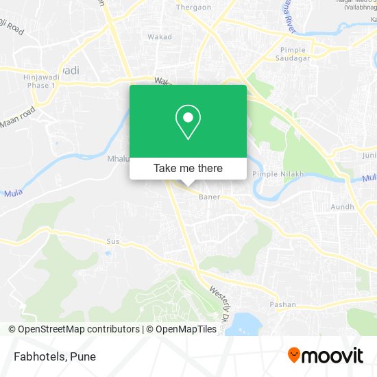 Fabhotels map