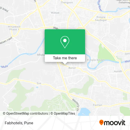 Fabhotels map