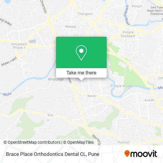 Brace Place Orthodontics Dental CL map