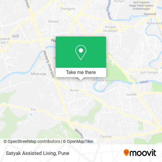 Satyak Assisted Living map