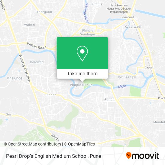 Pearl Drop's English Medium School map