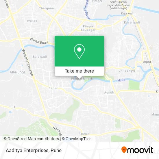 Aaditya Enterprises map