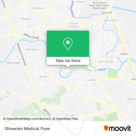 Shreeram Medical map