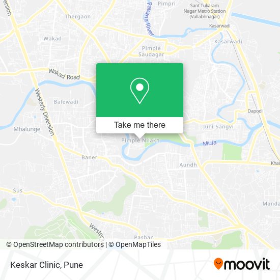 Keskar Clinic map