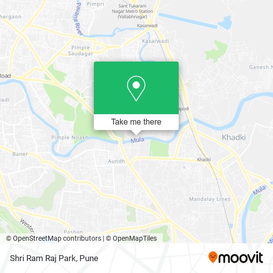 Shri Ram Raj Park map