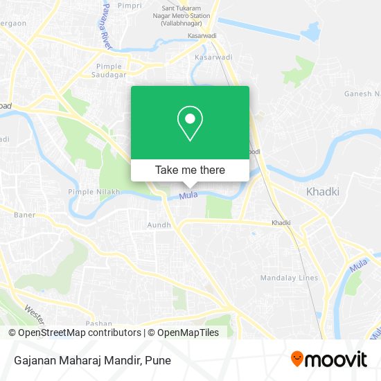 Gajanan Maharaj Mandir map