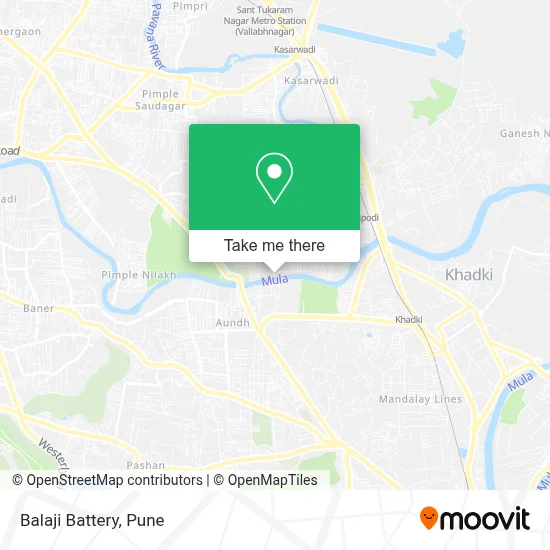 Balaji Battery map