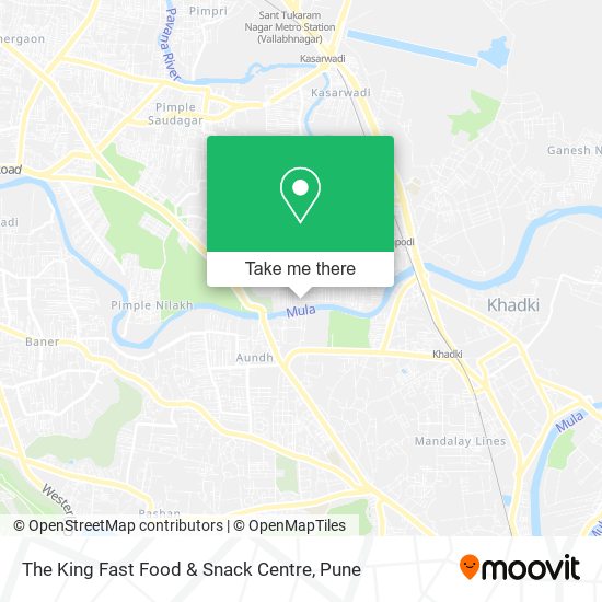 The King Fast Food & Snack Centre map