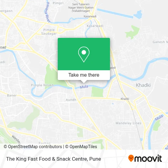 The King Fast Food & Snack Centre map