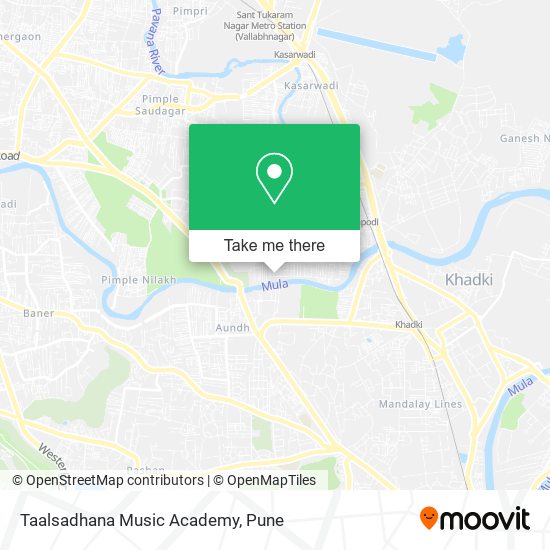 Taalsadhana Music Academy map