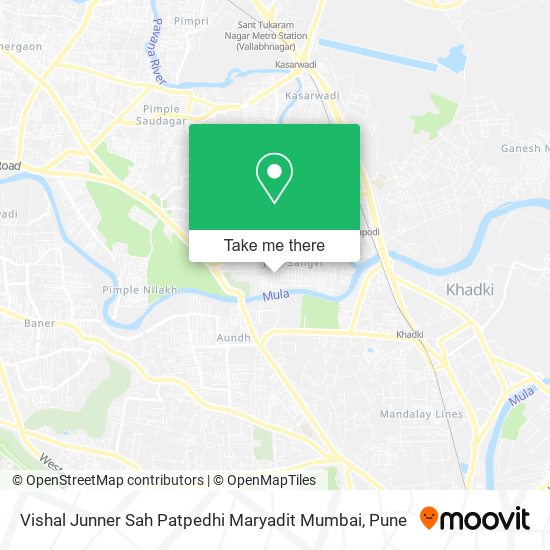 Vishal Junner Sah Patpedhi Maryadit Mumbai map