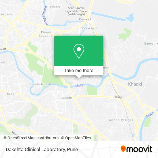 Dakshta Clinical Laboratory map