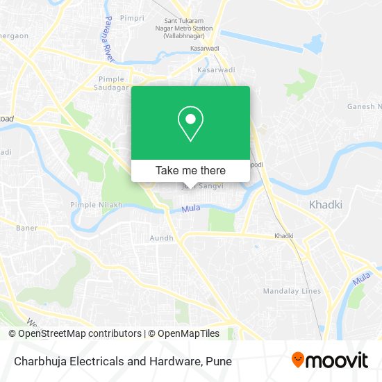 Charbhuja Electricals and Hardware map