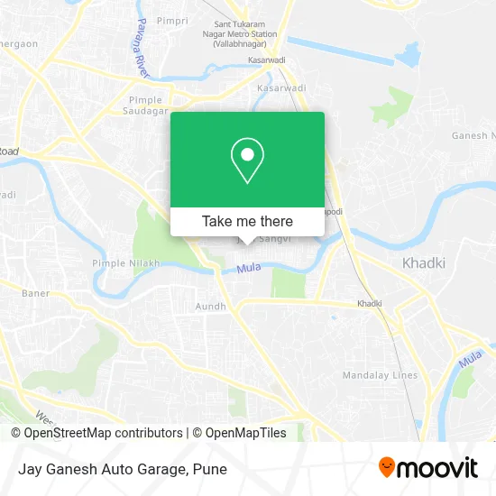Jay Ganesh Auto Garage map