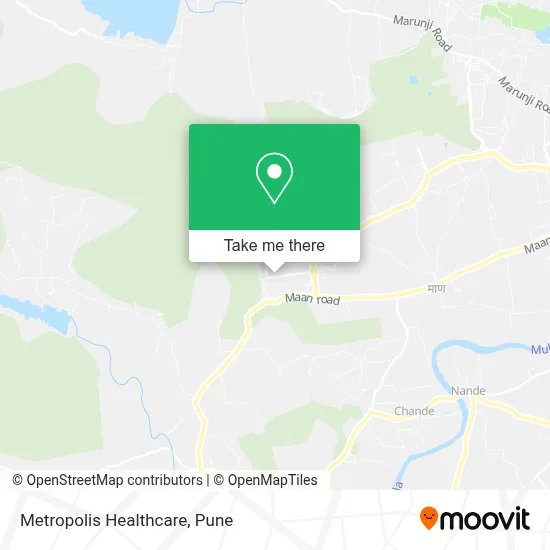 Metropolis Healthcare map