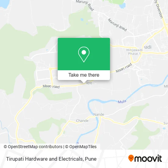 Tirupati Hardware and Electricals map