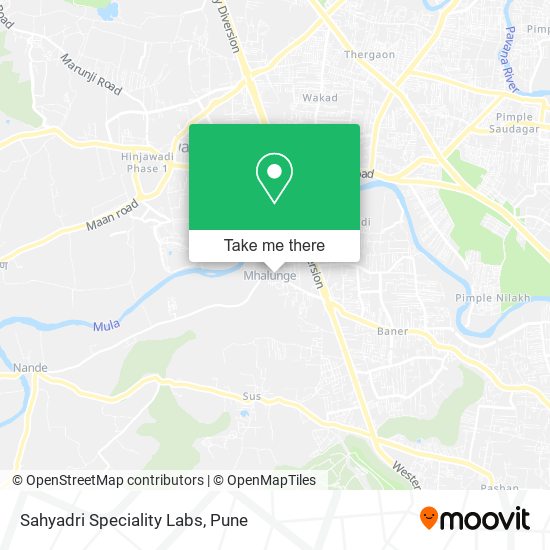 Sahyadri Speciality Labs map