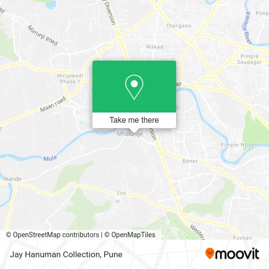 Jay Hanuman Collection map