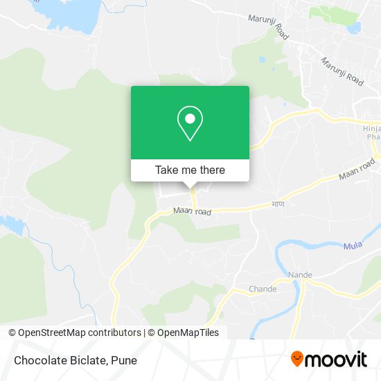 Chocolate Biclate map