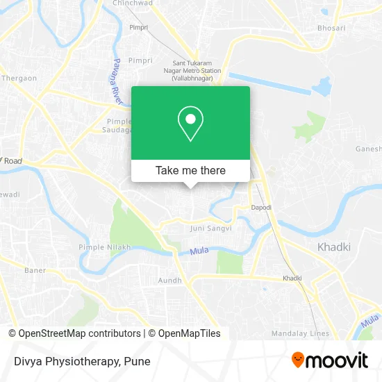 Divya Physiotherapy map