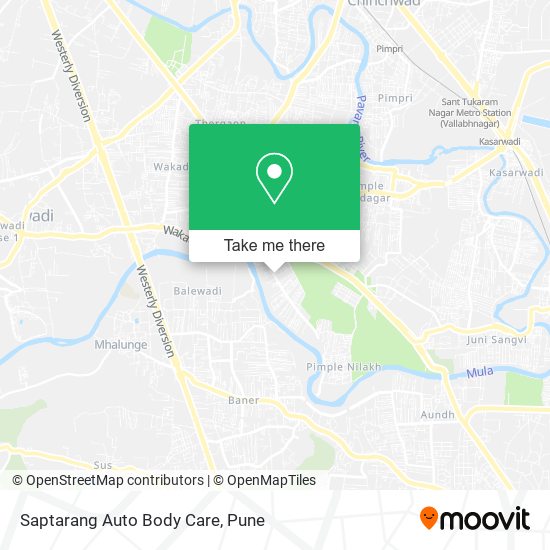 Saptarang Auto Body Care map