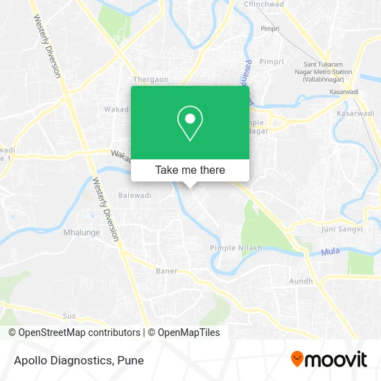 Apollo Diagnostics map
