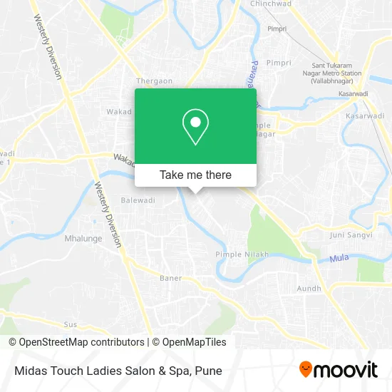 Midas Touch Ladies Salon & Spa map