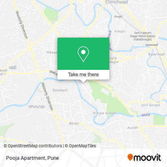 Pooja Apartment map