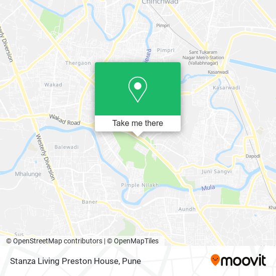 Stanza Living Preston House map