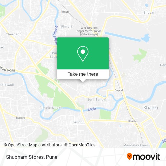 Shubham Stores map