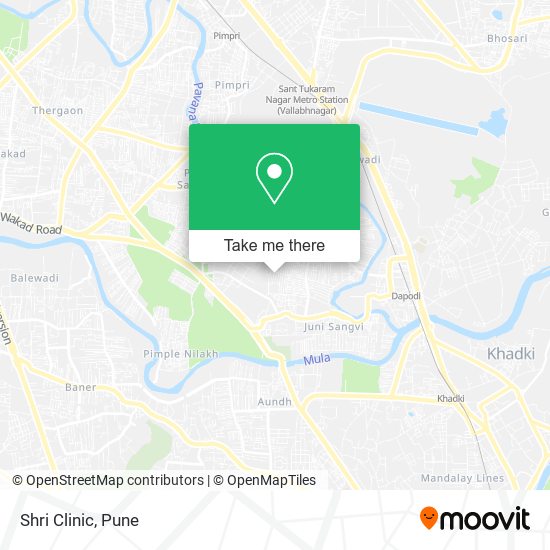 Shri Clinic map