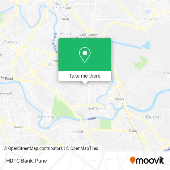 HDFC Bank map