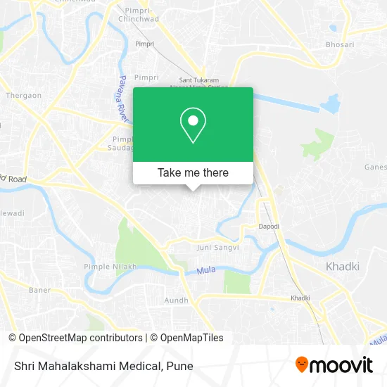 Shri Mahalakshami Medical map