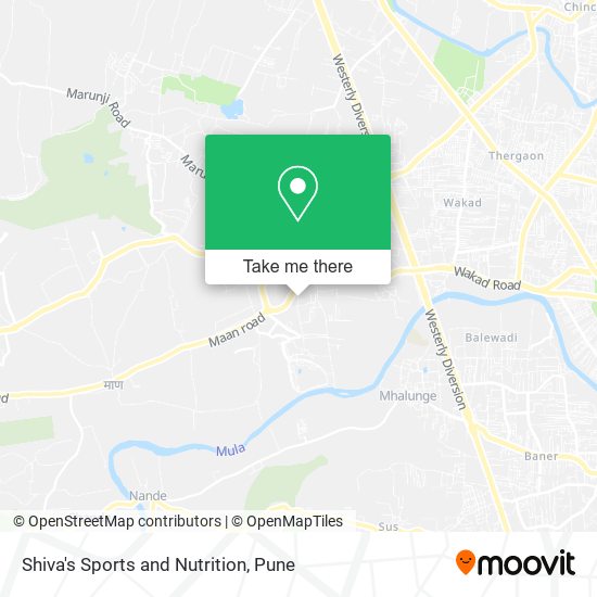 Shiva's Sports and Nutrition map