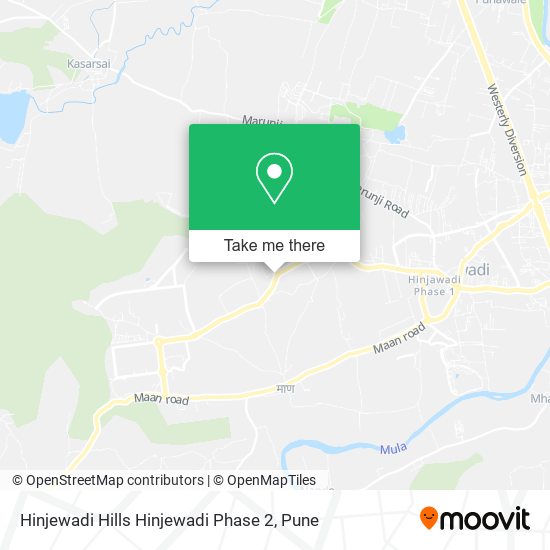 Hinjewadi Hills Hinjewadi Phase 2 map