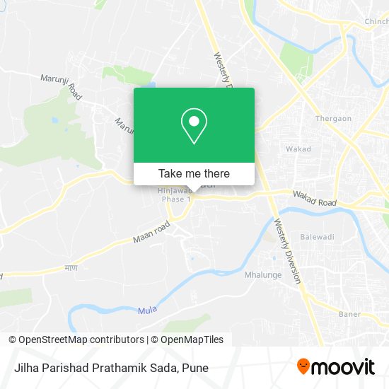 Jilha Parishad Prathamik Sada map