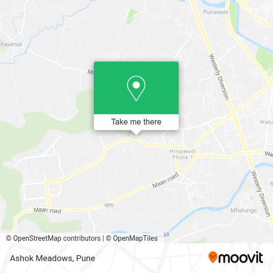 Ashok Meadows map