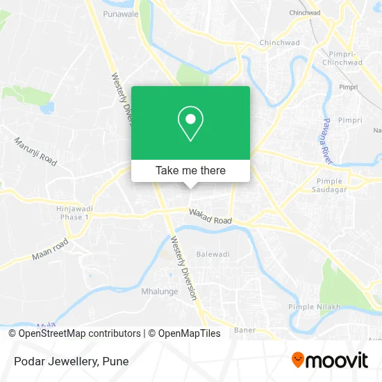Podar Jewellery map