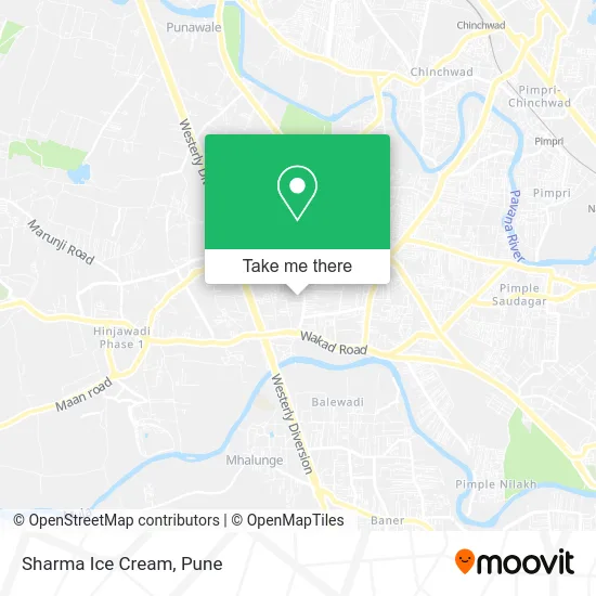 Sharma Ice Cream map