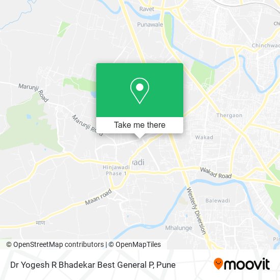 Dr Yogesh R Bhadekar Best General P map
