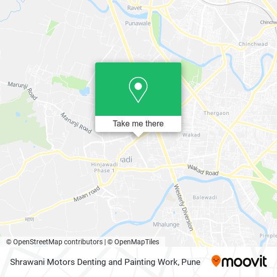 Shrawani Motors Denting and Painting Work map