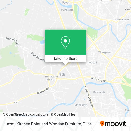 Laxmi Kitchen Point and Woodan Furniture map