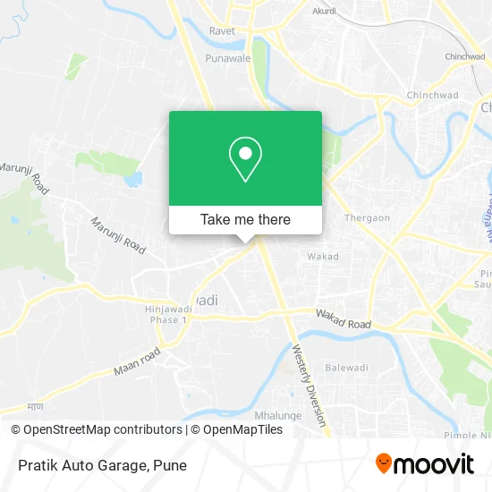 Pratik Auto Garage map